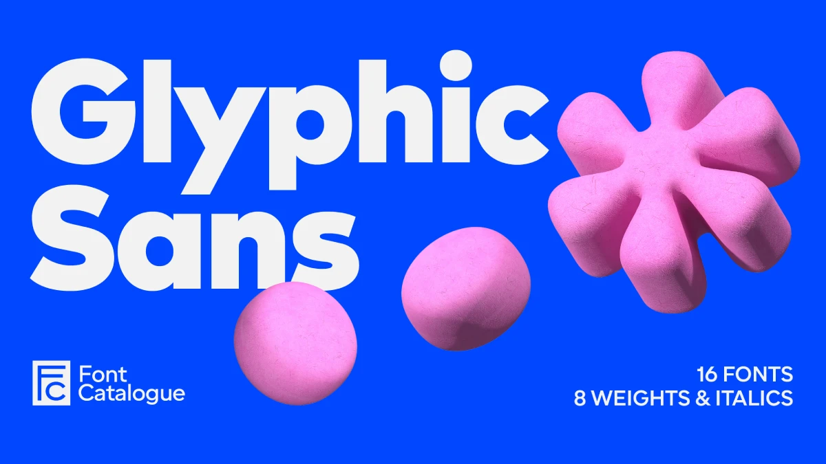 Glyphic Sans Font Family by Font Catalogue Glyphic Sans Font Family by Font Catalogue