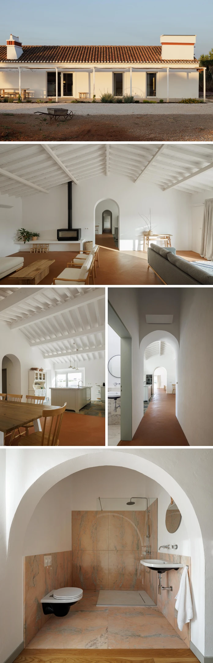Monte do Divor, a project by architect Vasco Burnay, photographed by Ivo Tavares