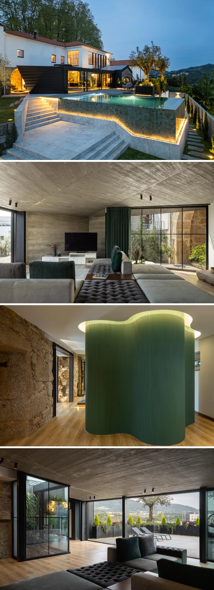 Moradia do Retiro, a project by Ricardo Azevedo Arquitecto, photographed by Ivo Tavares