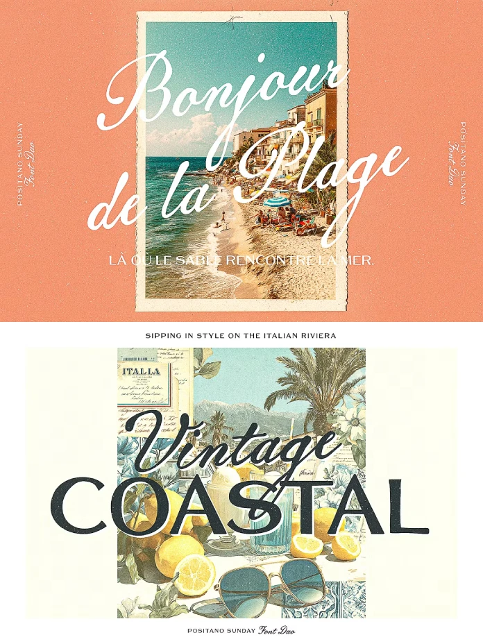 Positano Sunday Font Trio by Ivan Rosenberg