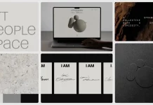 Stink Studio's ever-changing brand identity for the new artistic collective, Iori Ottmann.