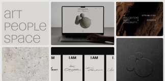 Stink Studio's ever-changing brand identity for the new artistic collective, Iori Ottmann.