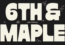 Tan Maple Font by TanType