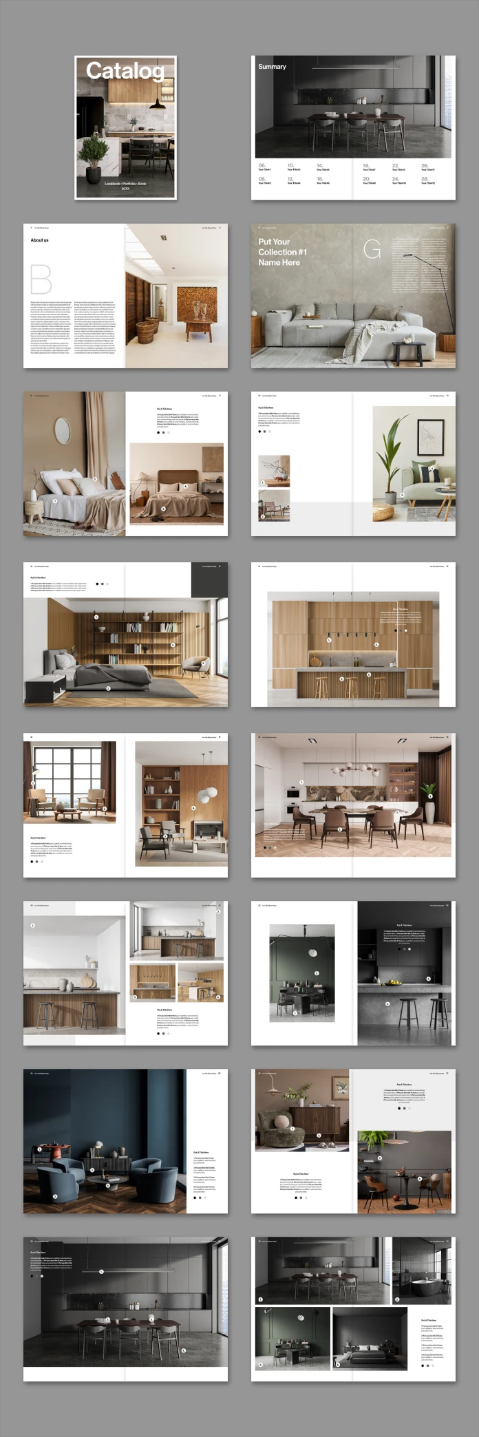 Download this Catalog Layout by Tom Sarraipo as Customizable Adobe InDesign Template