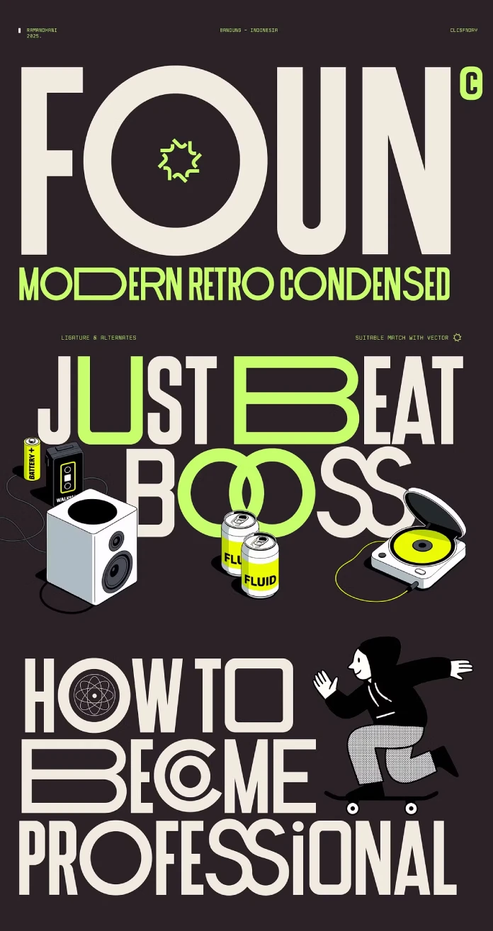 FOUN Font by Fortunes Co.