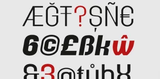 IR Lüthold Sans and IR Lüthold Sans Text designed by Ian Ritchie for London Type Foundry