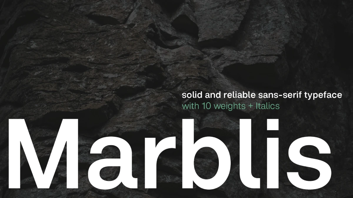 Marblis Font Family by Fincker Font Cuisine Marblis Font Family by Fincker Font Cuisine