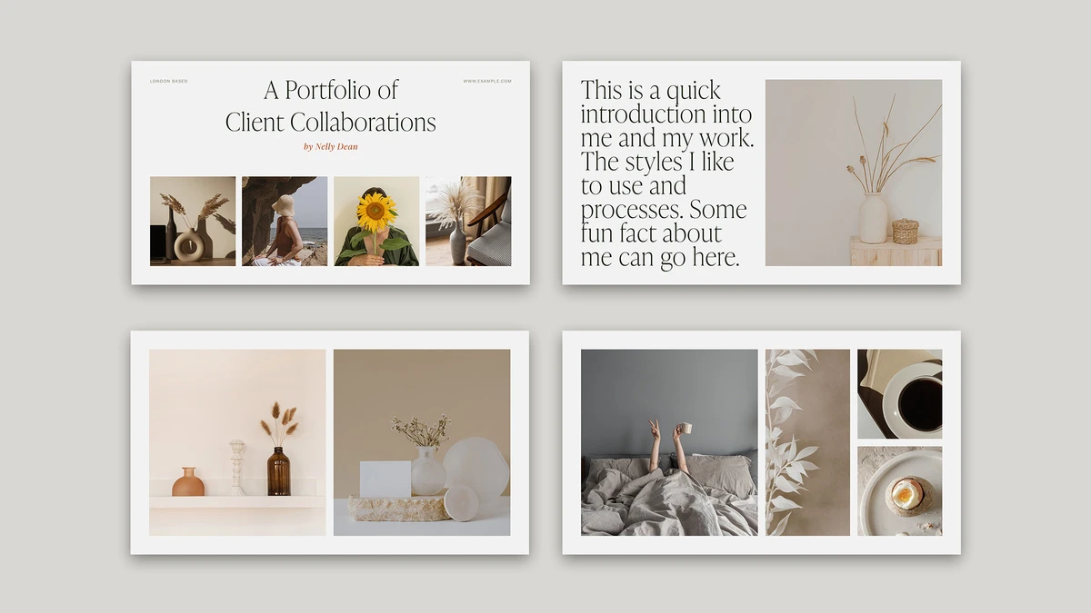 Minimalist InDesign Portfolio Template with Customizable Layout by LazyDazie Minimalist InDesign Portfolio Template with Customizable Layout by LazyDazie