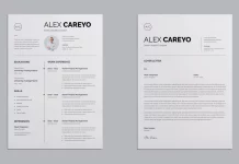 Professional Adobe InDesign Resume Template by Pixelpick