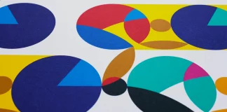 Ride the Rainbow: Bicycle Art Print by 100copies