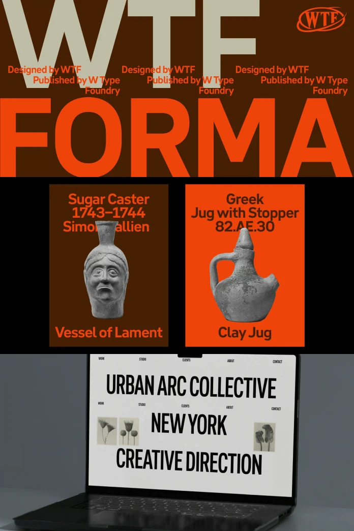 WTF Forma Font Family by W Type Foundry