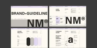 A Clean Adobe InDesign Brand Guidelines Presentation Template for Visual Consistency Clean Adobe InDesign Brand Guidelines Presentation Template with Purple and Gray Accents by RedGiant