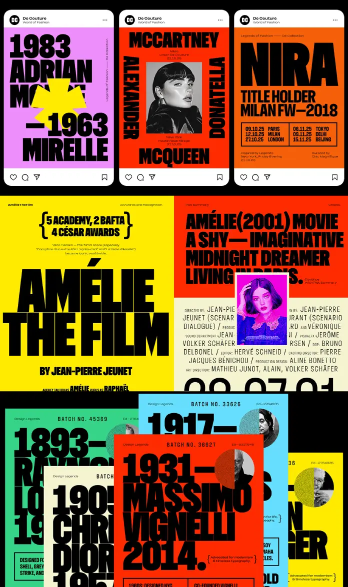 Dominique Typeface by Rajesh Rajput