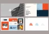 Minimalist Architecture Brand Guidelines Presentation Layout by GraphyPix for Adobe InDesign