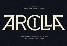 SLTF Arcilla Font by SilverStag Type Foundry SLTF Arcilla Typeface by SilverStag Type Foundry
