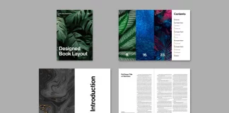 Customizable A4 Adobe InDesign Template for Book and Magazine Layouts by Tom Sarraipo