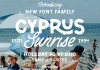 Cyprus Sunrise Vintage Font Duo by Sarid Ezra