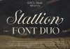 Stallion Font Duo by Suza Studio