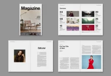 Adobe InDesign Magazine Layout by Tom Sarraipo in A4