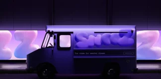 Branding by How&How studio for Snooz: the world’s dreamiest ice-cream.