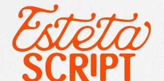 Esteta Script Font Duo by Letter Fresh Studio