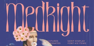 Medkight Font by TimelessType Medkight Font by timelesstype.co