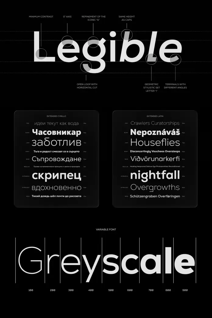 Nexa Pro font family by Fontfabric
